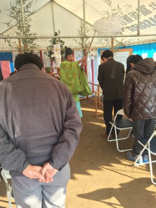 大津町の無床診療所の地鎮祭の様子